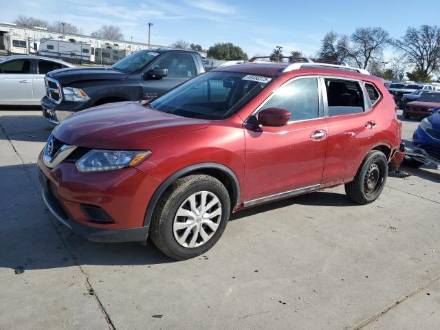 NISSAN ROGUE S 2016 red  gas 5N1AT2MN8GC834356 photo #1