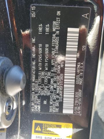 2015 TOYOTA HIGHLANDER 5TDJKRFH5FS173809