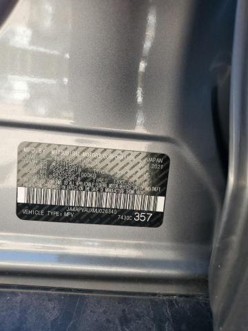 2021 MITSUBISHI OUTLANDER - JA4APVAUXMU026340