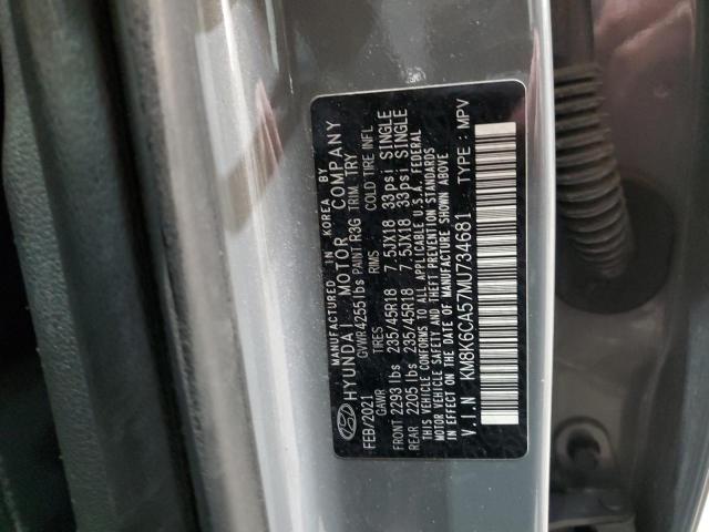 2021 HYUNDAI KONA NIGHT KM8K6CA57MU734681