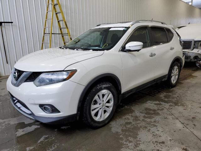 NISSAN ROGUE S 2014 white 4dr spor gas 5N1AT2MM9EC776892 photo #1