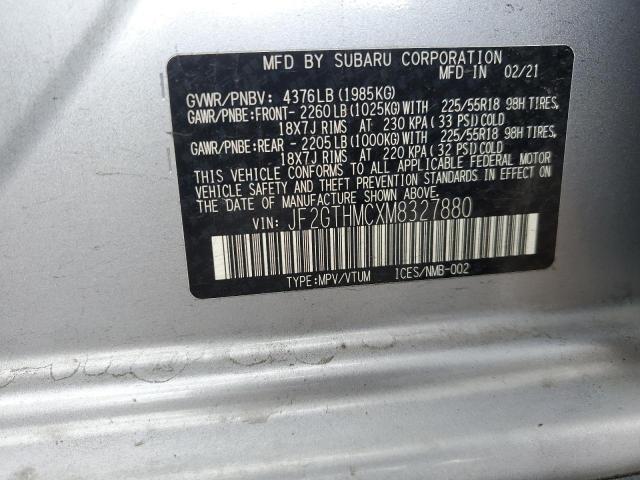 2021 SUBARU CROSSTREK - JF2GTHMCXM8327880