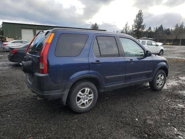 HONDA CR-V EX 2003 blue  gas JHLRD78833C029531 photo #4