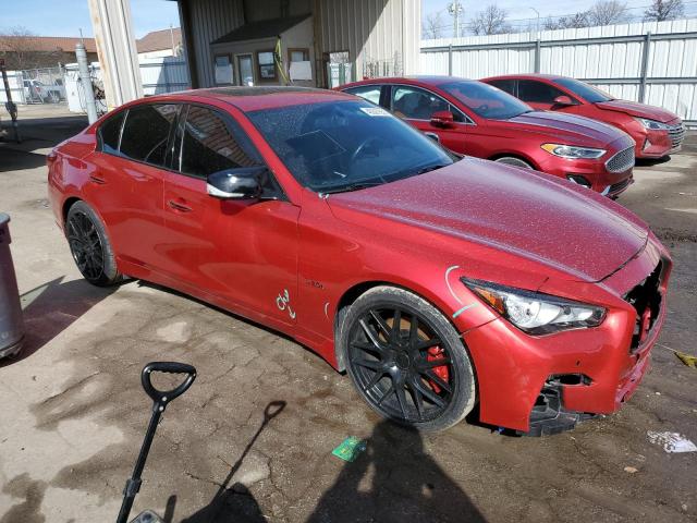 Vin: jn1fv7ar4km800011, lot: 45327555, infiniti q50 red sport 400 20194