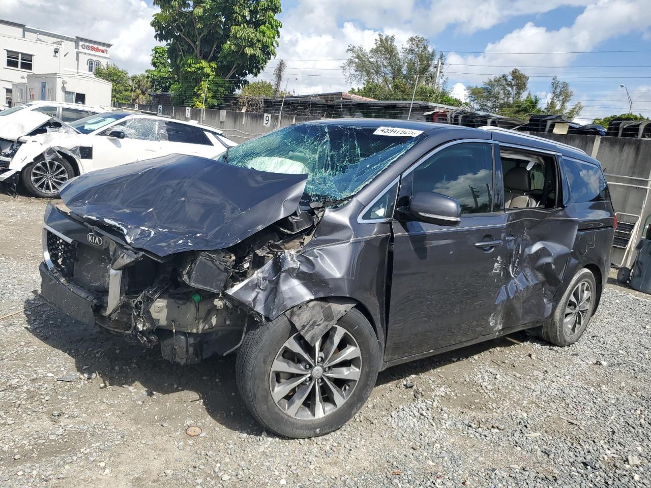 KNDMC5C11H6305333 KIA SEDONA EX 2017
