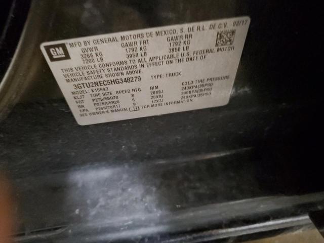 2017 GMC SIERRA K15 - 3GTU2NEC5HG348279