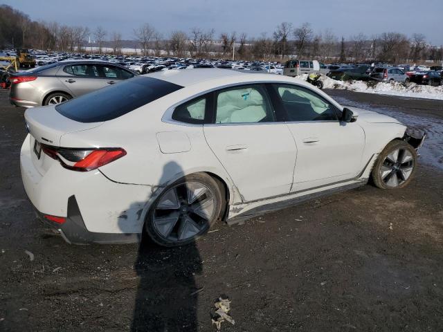 BMW I4 EDRIVE 2024 white  electric WBY73AW00RFR48393 photo #4