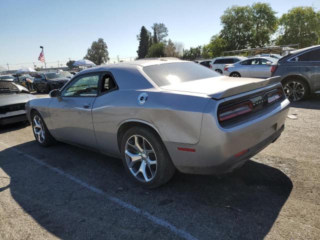 DODGE CHALLENGER 2015 silver coupe flexible fuel 2C3CDZBG0FH713263 photo #3