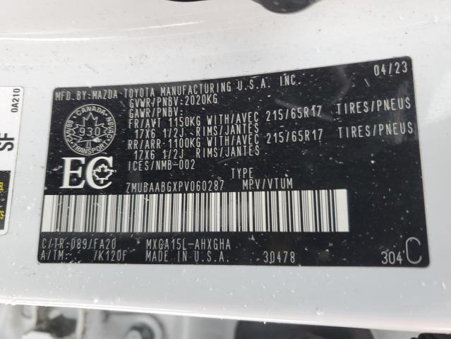 2023 TOYOTA COROLLA CR - 7MUBAABGXPV060287
