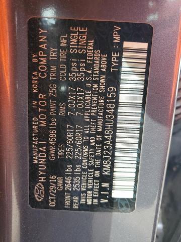 2017 HYUNDAI TUCSON SE - KM8J23A48HU348159