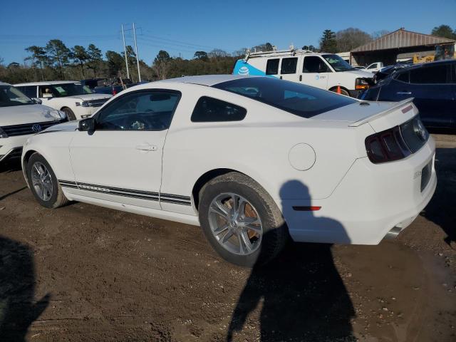 FORD MUSTANG 2014 white coupe gas 1ZVBP8AM6E5201414 photo #3