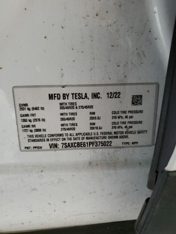 2023 TESLA MODEL X - 7SAXCBE61PF375022