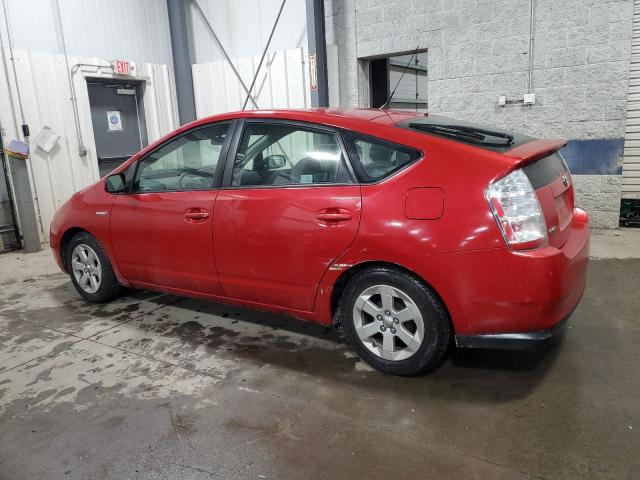 TOYOTA PRIUS 2007 red hatchbac hybrid engine JTDKB20U177565487 photo #3