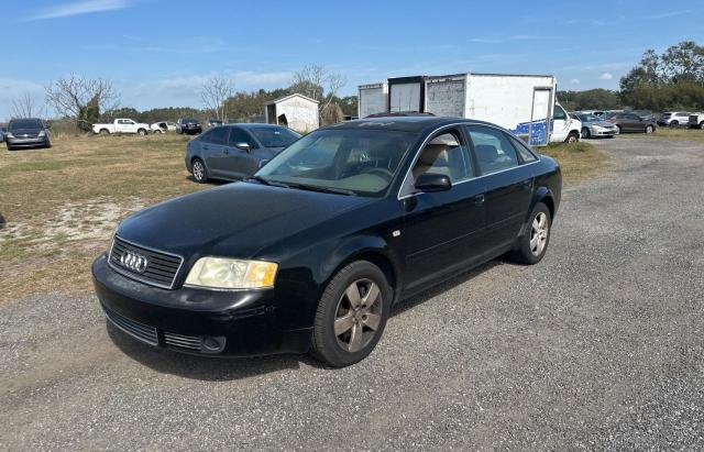 AUDI A6 2.7T QU 2002 black sedan 4d gas WAULD64B72N089410 photo #3