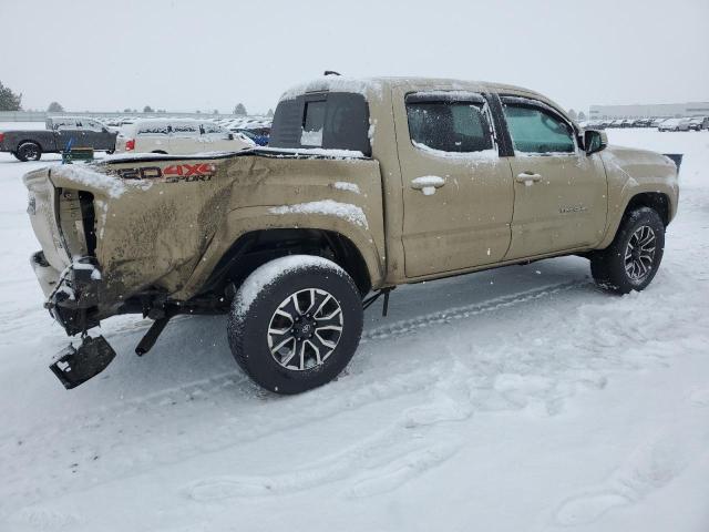 TOYOTA TACOMA DOU 2020 tan  gas 5TFCZ5AN5LX232289 photo #4