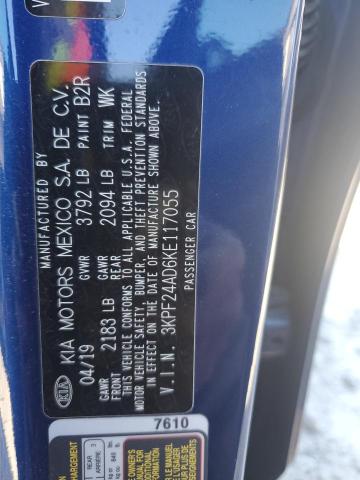 2019 KIA FORTE FE - 3KPF24AD6KE117055