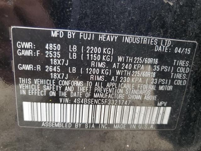 2015 SUBARU OUTBACK 3. - 4S4BSENC5F3321747
