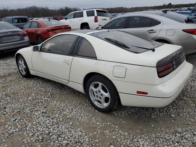 NISSAN 300ZX 2+2 1991 white hatchbac gas JN1RZ26H3MX504127 photo #3
