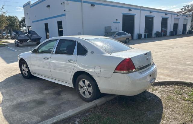 CHEVROLET IMPALA LT 2011 white sedan 4d flexible fuel 2G1WG5EK3B1215367 photo #4