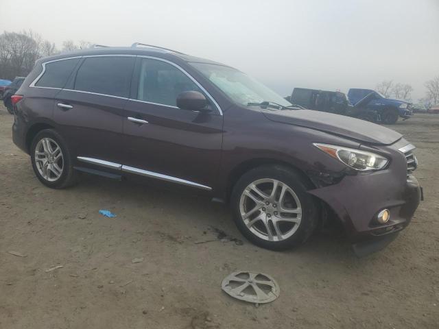 Vin: 5n1al0mm3dc312581, lot: 45752475, infiniti jx35 20134