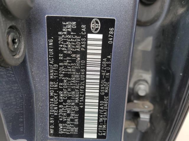 2020 TOYOTA AVALON XLE - 4T1AZ1FB2LU046110