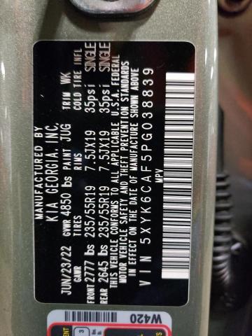 2023 KIA SPORTAGE X 5XYK6CAF5PG038839