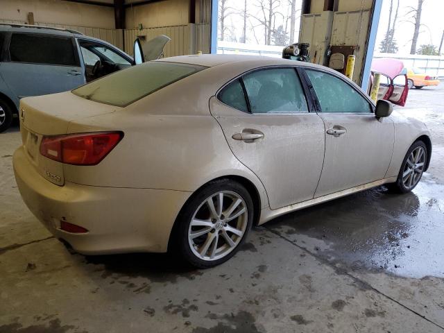 LEXUS IS 250 2006 gold  gas JTHBK262265001944 photo #4