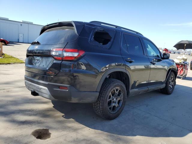 HONDA PILOT TRAI 2025 black  gas 5FNYG1H61SB036233 photo #4