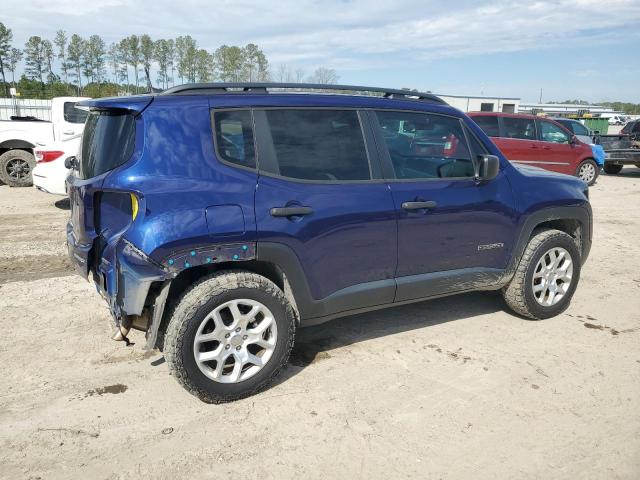 Vin: zaccjbab8jpj44121, lot: 46393245, jeep renegade sport 20183