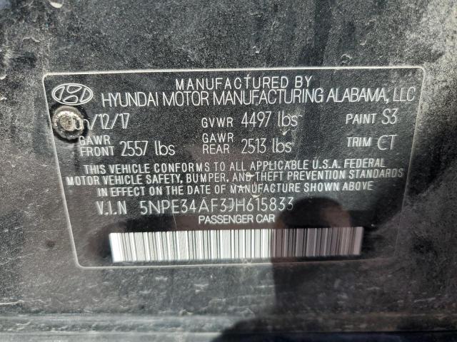 2018 HYUNDAI SONATA SPO - 5NPE34AF3JH615833