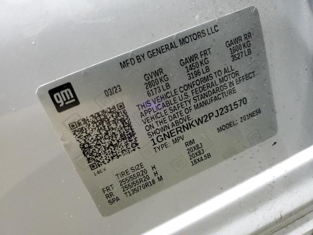 2023 CHEVROLET TRAVERSE H 1GNERNKW2PJ231570