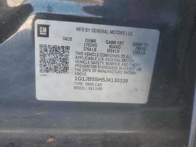 2018 CHEVROLET SONIC LS - 1G1JB5SH5J4130339