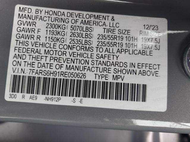 2024 HONDA CR-V SPORT 7FARS6H91RE050626