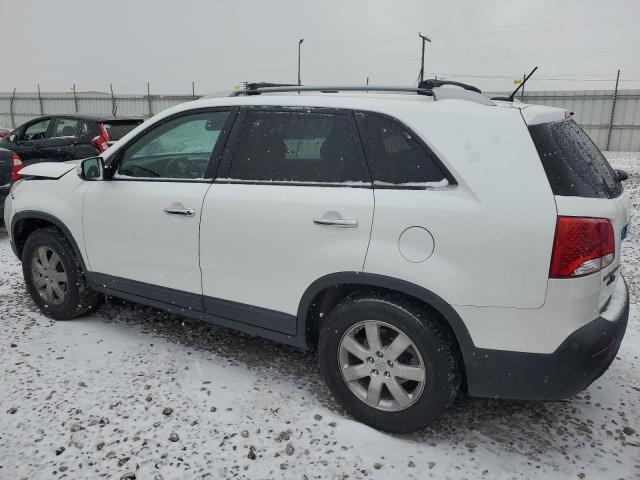 KIA SORENTO BA 2012 white  gas 5XYKT4A6XCG242691 photo #3