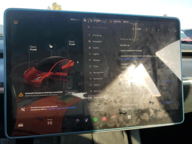 2023 TESLA MODEL 3 5YJ3E1EA7PF447989