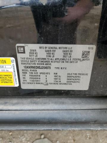 2016 GMC ACADIA SLE - 1GKKRNED8GJ204979