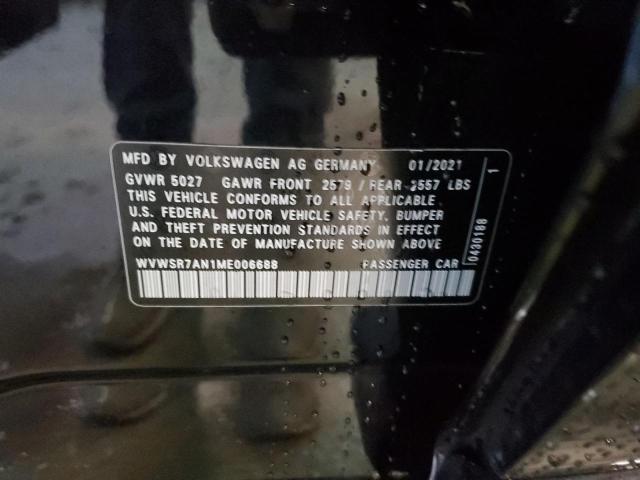 2021 VOLKSWAGEN ARTEON SEL - WVWSR7AN1ME006688