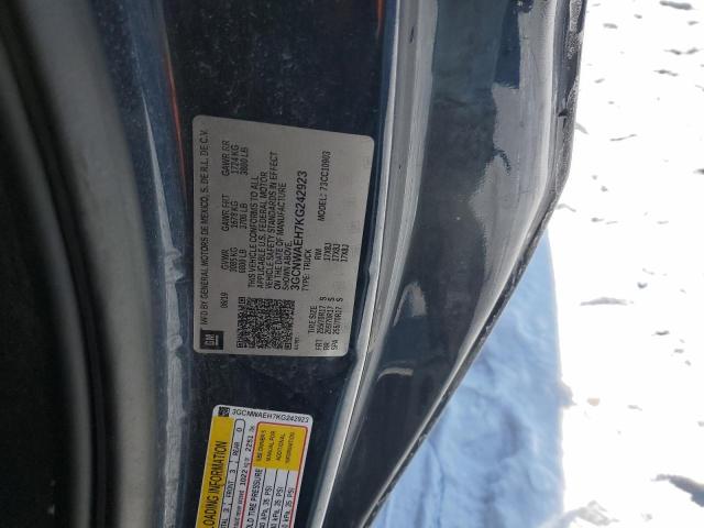 2019 CHEVROLET SILVERADO - 3GCNWAEH7KG242923