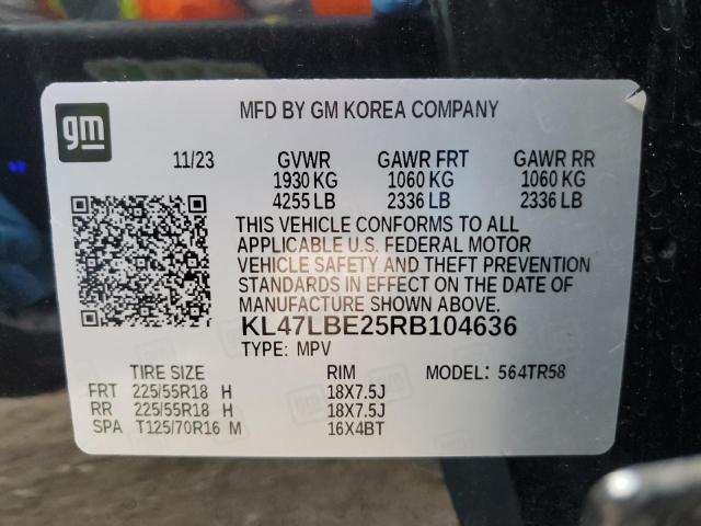2024 BUICK ENVISTA SP KL47LBE25RB104636