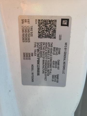2021 GMC SAVANA G25 1GTW7AFP8M1196656