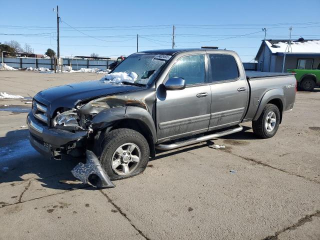 TOYOTA TUNDRA DOU 2005 charcoal  gas 5TBDT44185S501816 photo #1