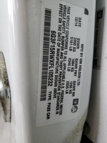 2015 CHEVROLET SS 6G3F15RWXFL105232