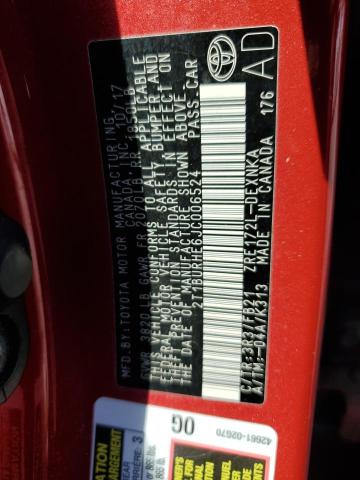 2018 TOYOTA COROLLA L - 2T1BURHE6JC006524