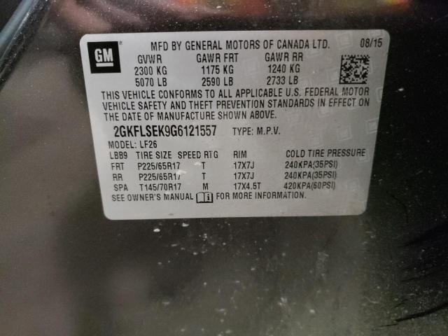 2016 GMC TERRAIN SL - 2GKFLSEK9G6121557