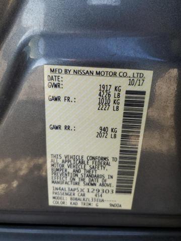 2018 NISSAN ALTIMA 2.5 - 1N4AL3AP5JC129303