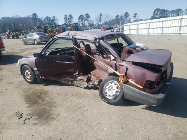 Vin: 1hged3647ja029224, lot: 85981994, honda civic dx 19882