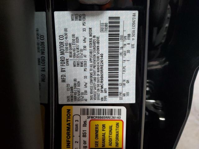 2024 FORD BRONCO SPO - 3FMCR9B65RRE26140