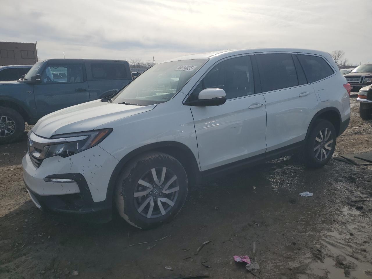 5FNYF6H58MB090378 HONDA PILOT EXL 2021