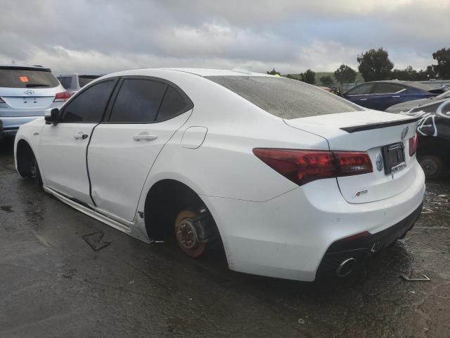 ACURA TLX TECH+A 2018 white  gas 19UUB2F60JA008468 photo #3