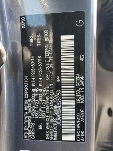 2020 LEXUS GX 460 PRE JTJAM7BX4L5259963